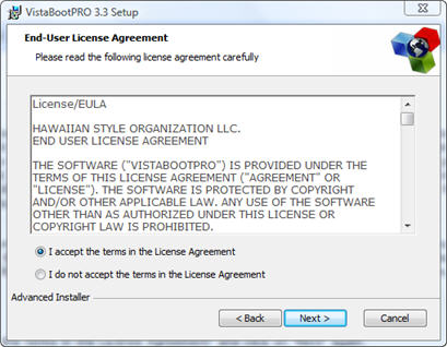 VistaBootPro