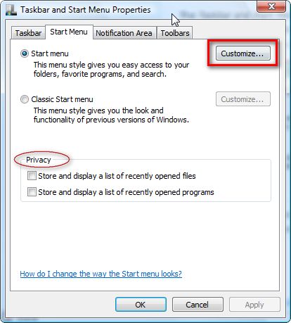 Start Menu