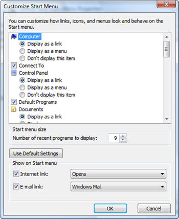 Start Menu