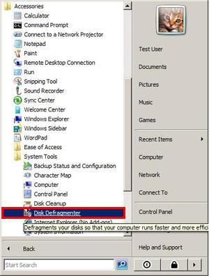 Disk Defragmenter
