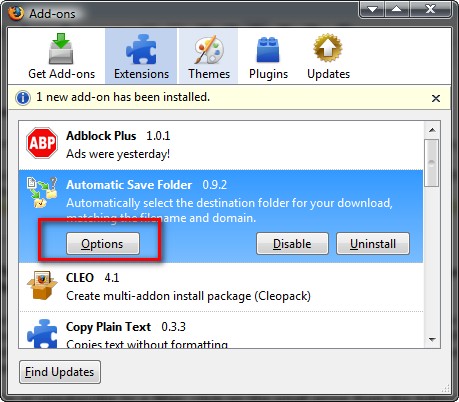 Firefox Extensions