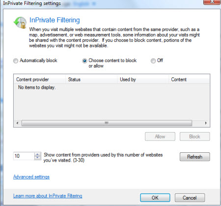 Internet Explorer 8
