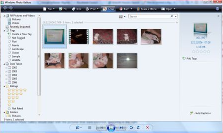 Windows Photo Gallery