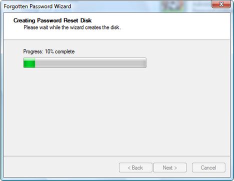 Forgotten Password Wizard