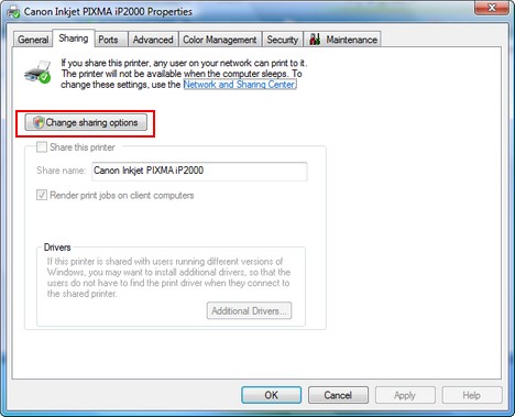 Share Printer