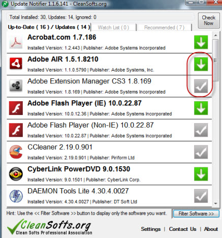 Update Notifier