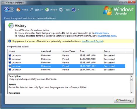Windows Defender
