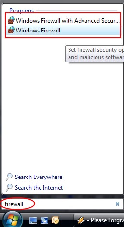 Windows Firewall