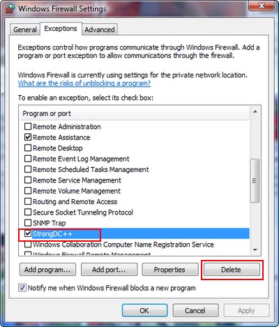 Windows Firewall