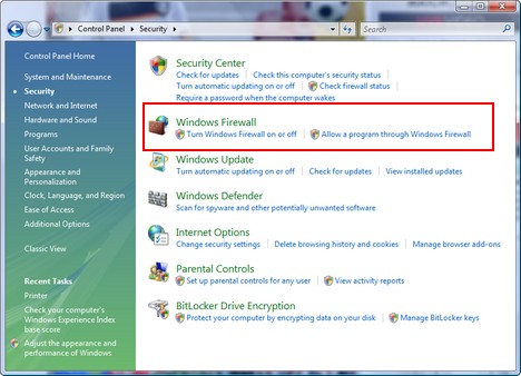 Windows Firewall