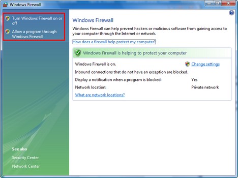 Windows Firewall