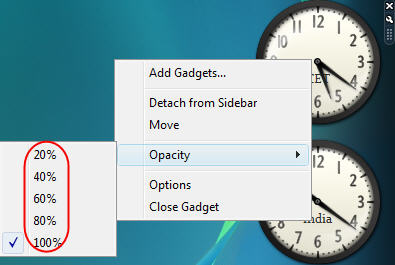 Windows Sidebar