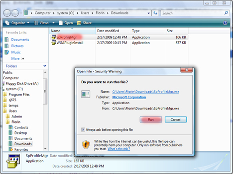 Speech Recognition Profile Manager Tool